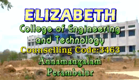 Admission for Eliziabeth College of Engineering and Technology
